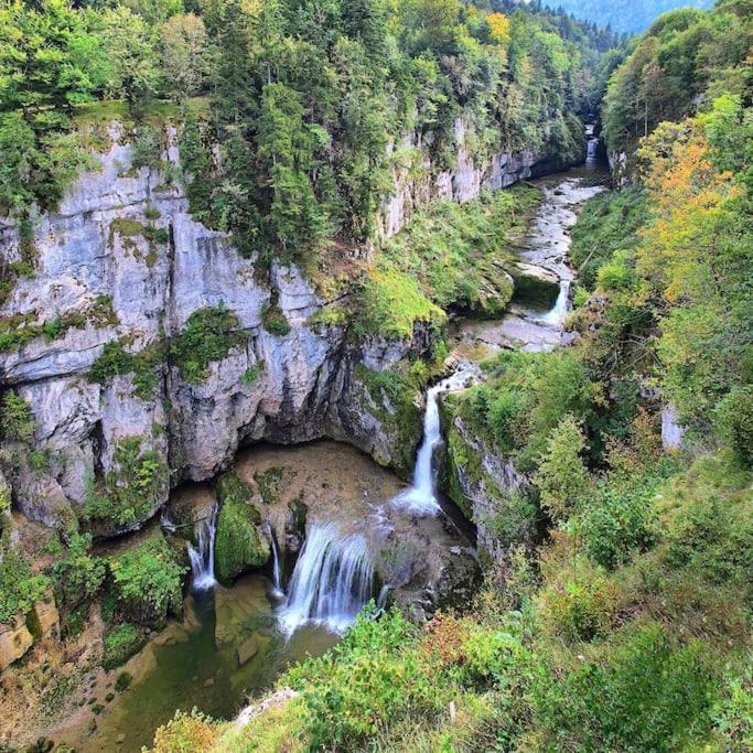 Maison Renovee Au Coeur Du Haut-Jura Entre-Deux-Monts Exteriér fotografie